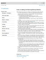 Preview for 209 page of Sony SVT13132CXS User Manual