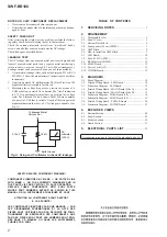 Preview for 2 page of Sony SWF-BR100 Service Manual