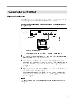 Предварительный просмотр 17 страницы Sony SX-C100A Operating Instructions Manual