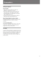 Preview for 8 page of Sony SX-H750 Operating Instructions Manual