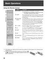 Предварительный просмотр 22 страницы Sony SXRD KDS-50A2020 Operating Instructions Manual