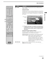 Предварительный просмотр 23 страницы Sony SXRD KDS-50A2020 Operating Instructions Manual