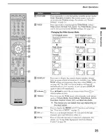 Предварительный просмотр 25 страницы Sony SXRD KDS-50A2020 Operating Instructions Manual