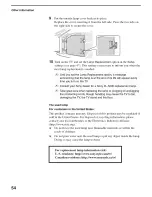 Предварительный просмотр 54 страницы Sony SXRD KDS-50A2020 Operating Instructions Manual