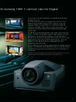 Preview for 3 page of Sony SXRD SRX-R105 Brochure & Specs