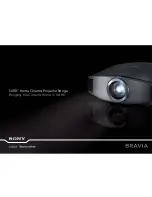 Предварительный просмотр 1 страницы Sony SXRD Brochure & Specs