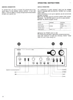 Preview for 10 page of Sony TA-3650 Owner'S Instruction Manual