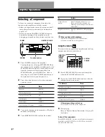 Preview for 8 page of Sony TA-AV561A Operating Instructions Manual