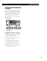 Preview for 9 page of Sony TA-AV561A Operating Instructions Manual