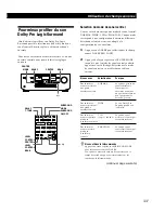 Preview for 31 page of Sony TA-AV561A Operating Instructions Manual