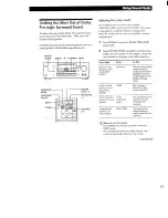 Preview for 13 page of Sony TA-AV661 Operating Instructions Manual