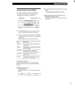 Preview for 15 page of Sony TA-AV661 Operating Instructions Manual