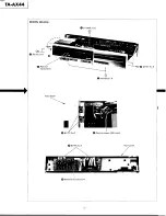 Предварительный просмотр 12 страницы Sony ta-ax44 Service Manual