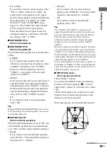 Preview for 19 page of Sony TA-DA9000ES Operating Instructions Manual