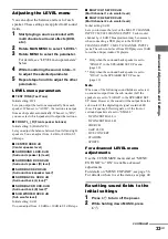 Preview for 33 page of Sony TA-DA9000ES Operating Instructions Manual