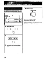 Preview for 10 page of Sony TA-E741 Operating Instructions Manual