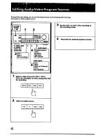 Preview for 12 page of Sony TA-E741 Operating Instructions Manual