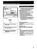 Preview for 17 page of Sony TA-E741 Operating Instructions Manual