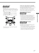 Предварительный просмотр 21 страницы Sony TA-E9000ES - Stereo Preamplifier Operating Instructions Manual