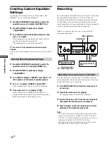 Предварительный просмотр 40 страницы Sony TA-E9000ES - Stereo Preamplifier Operating Instructions Manual