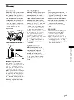 Preview for 47 page of Sony TA-E9000ES - Stereo Preamplifier Operating Instructions Manual