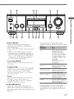 Preview for 61 page of Sony TA-E9000ES - Stereo Preamplifier Operating Instructions Manual