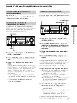 Preview for 65 page of Sony TA-E9000ES - Stereo Preamplifier Operating Instructions Manual