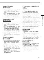 Preview for 67 page of Sony TA-E9000ES - Stereo Preamplifier Operating Instructions Manual