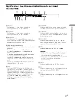 Preview for 75 page of Sony TA-E9000ES - Stereo Preamplifier Operating Instructions Manual