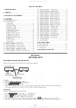 Preview for 4 page of Sony TA-E9000ES - Stereo Preamplifier Service Manual