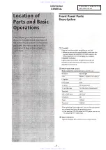 Preview for 5 page of Sony TA-E9000ES - Stereo Preamplifier Service Manual