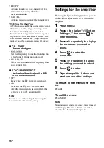 Preview for 16 page of Sony TA-F501ES Operating Instructions Manual