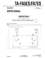 Preview for 30 page of Sony TA-FA5ES Service Manual