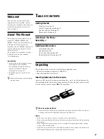 Preview for 3 page of Sony TA-FB720R Operating Instructions Manual