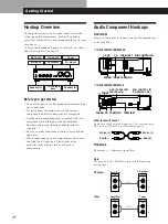 Preview for 4 page of Sony TA-FE210 Operating Instructions Manual