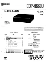 Предварительный просмотр 54 страницы Sony TA-H5600 Service Manual