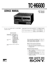 Preview for 101 page of Sony TA-H5600 Service Manual