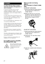 Preview for 2 page of Sony TA-KMSW500 Operating Instructions Manual