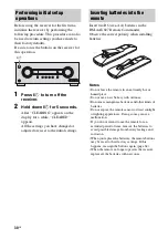 Preview for 30 page of Sony TA-KMSW500 Operating Instructions Manual