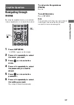 Preview for 39 page of Sony TA-KMSW500 Operating Instructions Manual