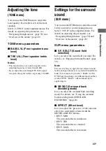 Preview for 43 page of Sony TA-KMSW500 Operating Instructions Manual