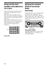 Preview for 54 page of Sony TA-KMSW500 Operating Instructions Manual