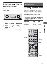 Preview for 55 page of Sony TA-KMSW500 Operating Instructions Manual