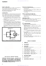 Предварительный просмотр 2 страницы Sony TA-MR2ES - 2 Channel Amplifier Service Manual