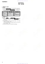 Предварительный просмотр 4 страницы Sony TA-MR2ES - 2 Channel Amplifier Service Manual