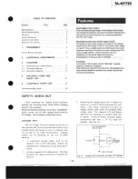 Preview for 3 page of Sony TA-N77ES Service Manual