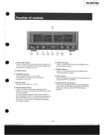 Preview for 5 page of Sony TA-N77ES Service Manual