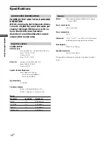 Preview for 16 page of Sony TA-N9000ES Operating Instructions Manual