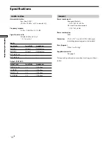 Preview for 16 page of Sony TA-P9000ES - Amplifier Operating Instructions Manual