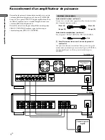 Preview for 22 page of Sony TA-P9000ES - Amplifier Operating Instructions Manual